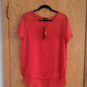 Cupio Vibrant Red Blouse